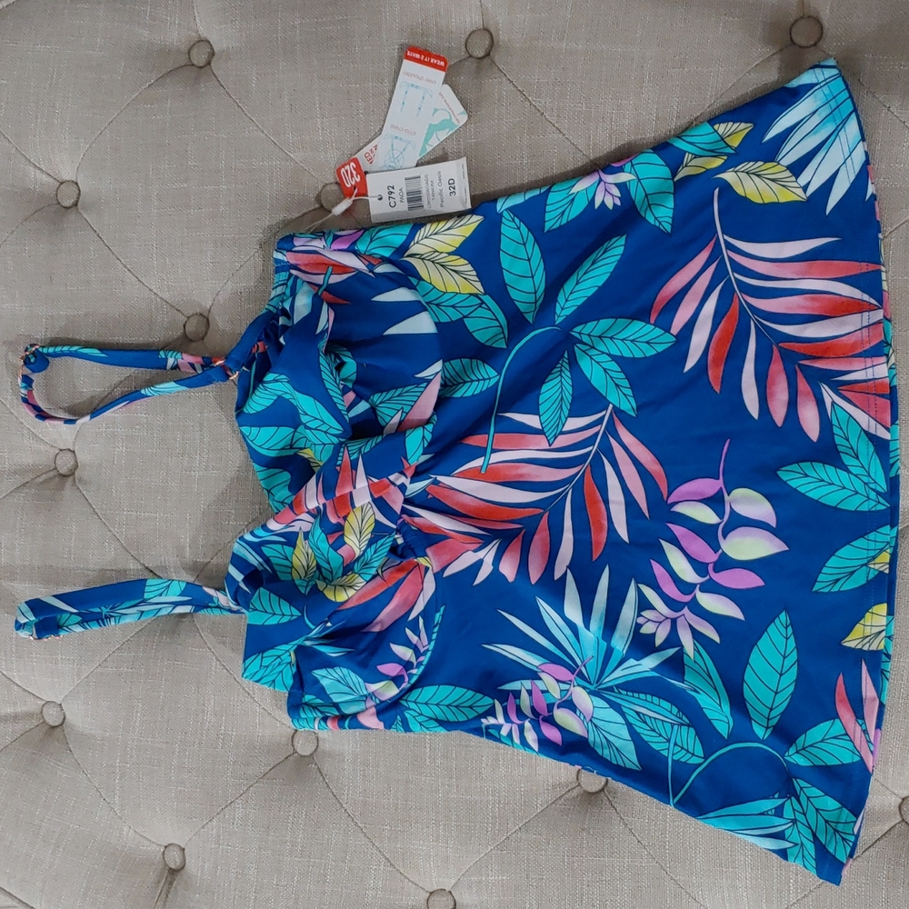 Swim Systems 32D Tankini Top